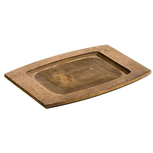 Dřevěná podložka pod litinový plech Lodge 30 x 20 cm