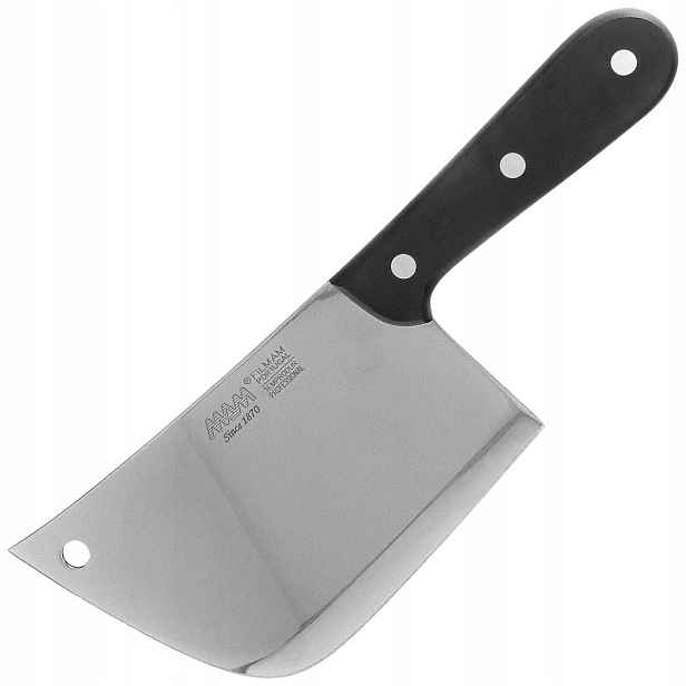 Kuchyňský nůž Mam Cleaver Black Polymer, leštěný X39Cr13 (710)