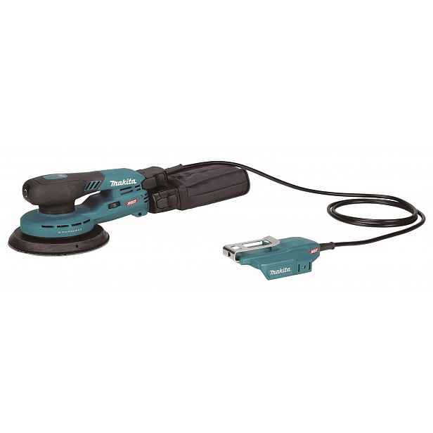 Makita - 40V AKU excentrická bruska 150 mm, s adaptérem, bez baterie a nabíječky BO004CGZ