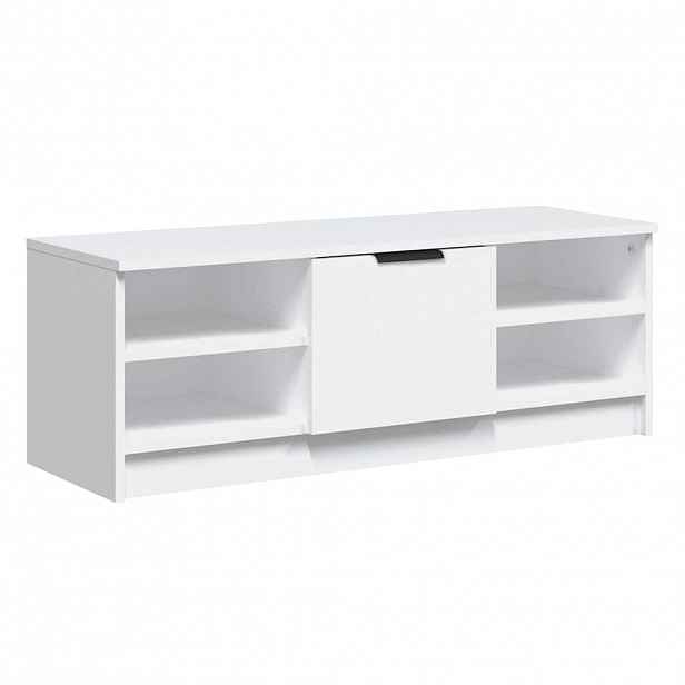 vidaXL TV skříňka bílá 102 x 35,5 x 36,5 cm kompozitní dřevo