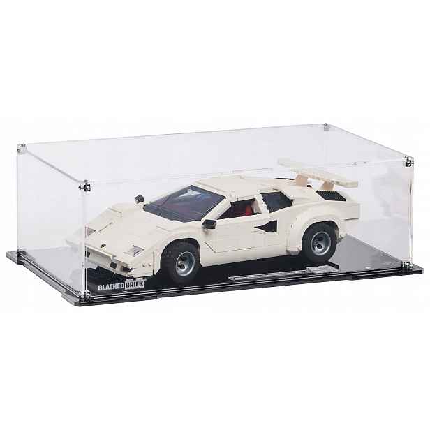 Vitrína Blacked Brick pro Lego 10337 Icons Lamborghini Countach 5000