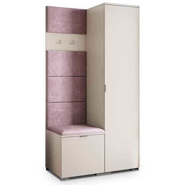 MASSENO MODERNÍ PŘEDSÍŇOVÁ SESTAVA LORI, 95/181/51 cm, kašmírová