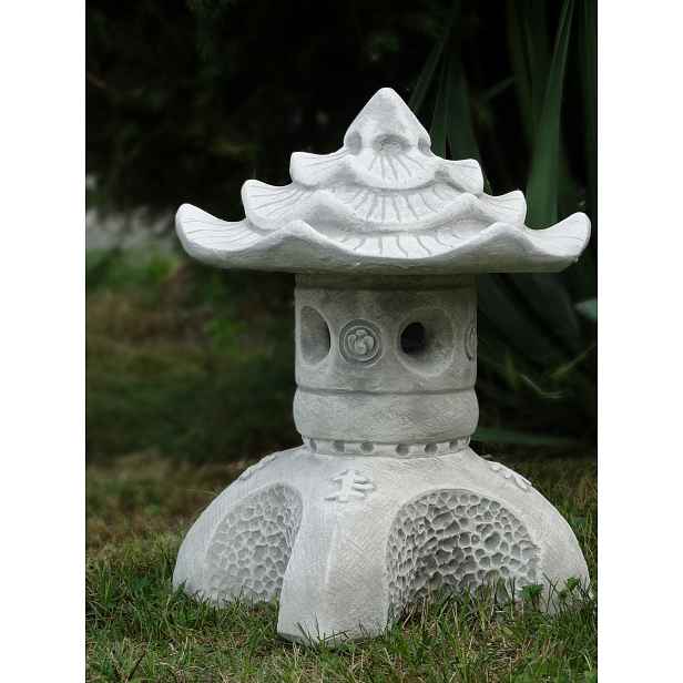 Betonová figurka Pagoda zahradní figurky, ozdoby z betonu