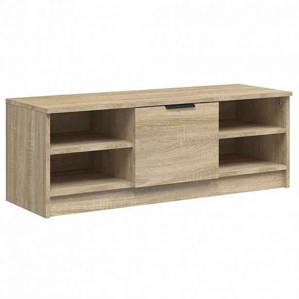 vidaXL TV skříňka dub sonoma 102 x 35,5 x 36,5 cm kompozitní dřevo