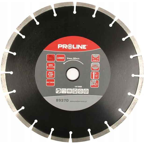 Diamantový kotouč segmentový Laser 350x2,9x25 mm Proline (89375)