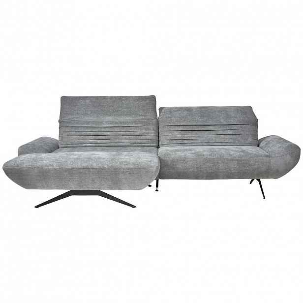 Dieter Knoll ROHOVÁ SEDAČKA, textil, šedá