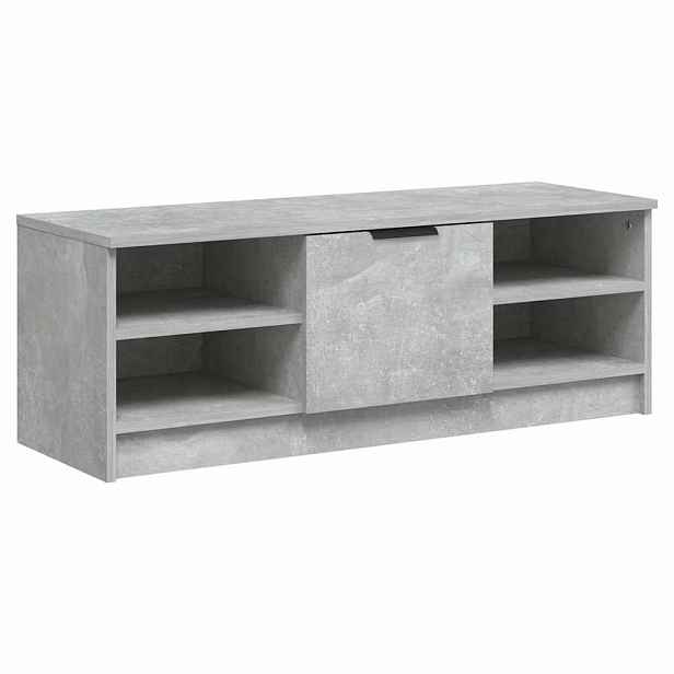 vidaXL TV skříňka betonově šedá 102 x 35,5 x 36,5 cm kompozitní dřevo