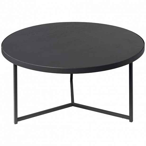 MID.YOU KONFERENČNÍ STOLEK, černá, dřevo, kov, kompozitní dřevo, 80/80/40 cm