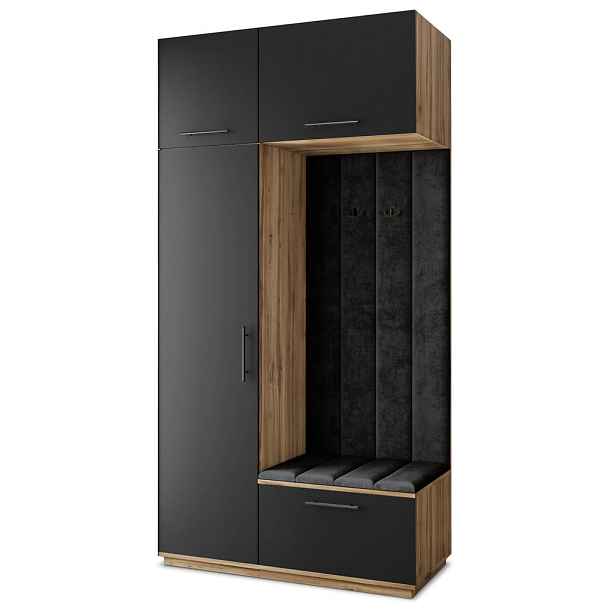 MASSENO MODERNÍ PŘEDSÍŇOVÁ SKŘÍŇ REMA, 120/240/60 cm, dub Wotan