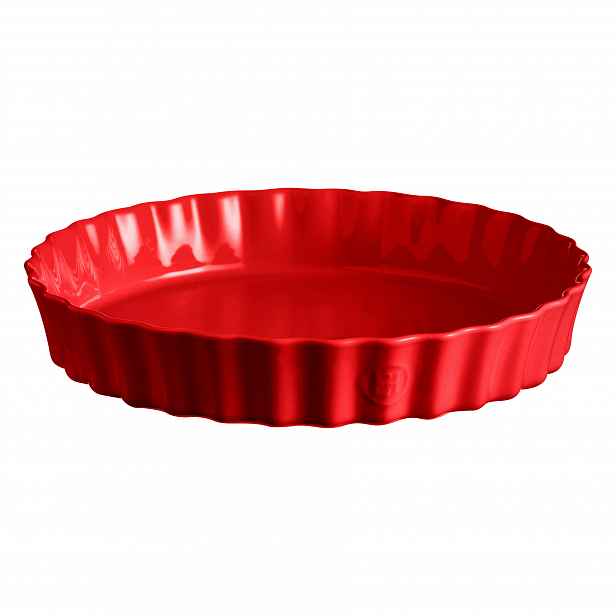 Emile Henry hluboká koláčová forma, Ø 32 cm, granátová