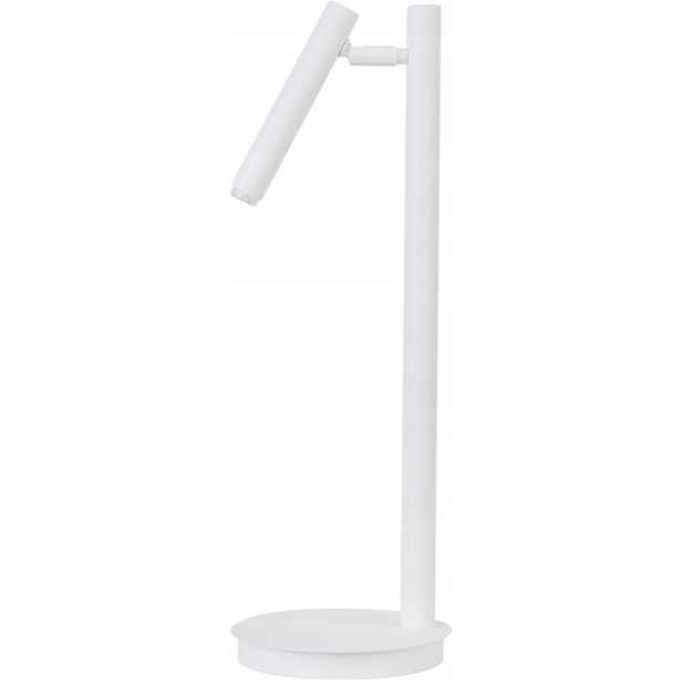 Noční lampa moderní dekorativní bílá, nastavitelný reflektor Sigma