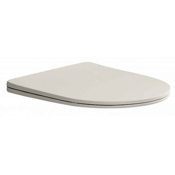 Sapho Paco - WC sedátko Slim, Soft Close, Easy Take, ivory PCS1012BE