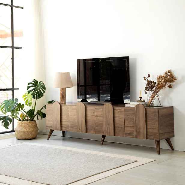 TV stolek New Line - Walnut v2