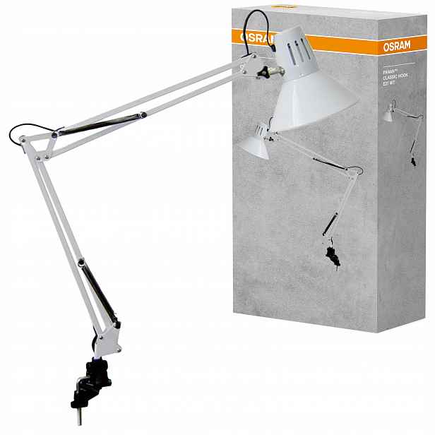 Stolní lampa Držák Školní svorka Kreslící E27 Stolní Osram
