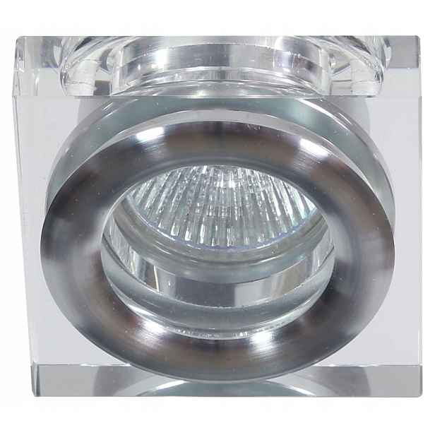 Candellux kulaté stropní svítidlo stropní očko SK-82 chrom sklo čtverec MR16 12V