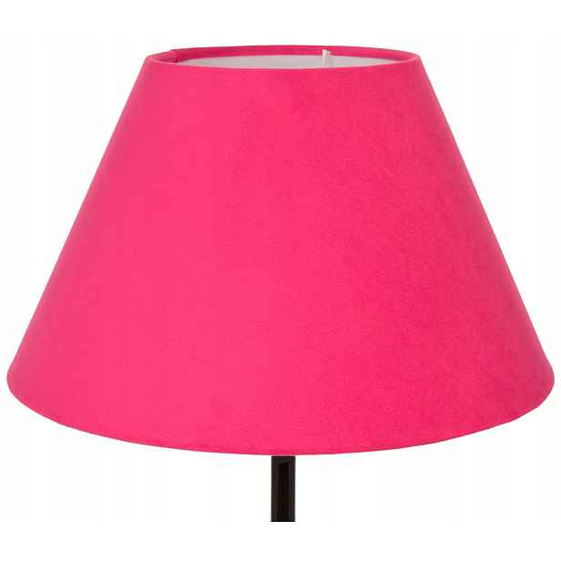 Stínidlo pro lampu Stínidlo Kužel Moderní E27 Magenta Růžová 20x40 H22 Matera