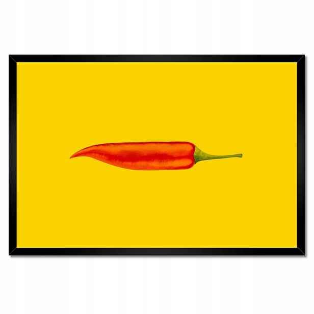 Plakáty v rámu 60x40 Červená chilli paprička