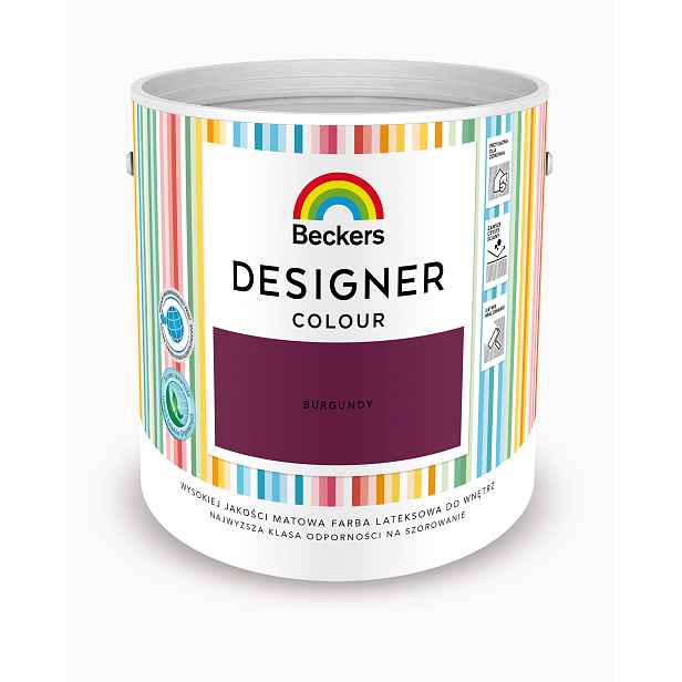 Beckers Designer Color 2,5L Matná vínová