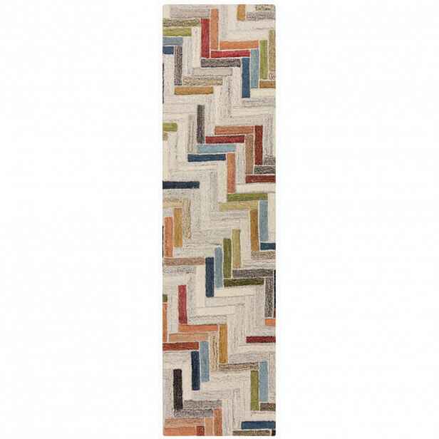 Flair Rugs RUČNĚ TKANÝ KOBEREC, 60/230 cm vícebarevná