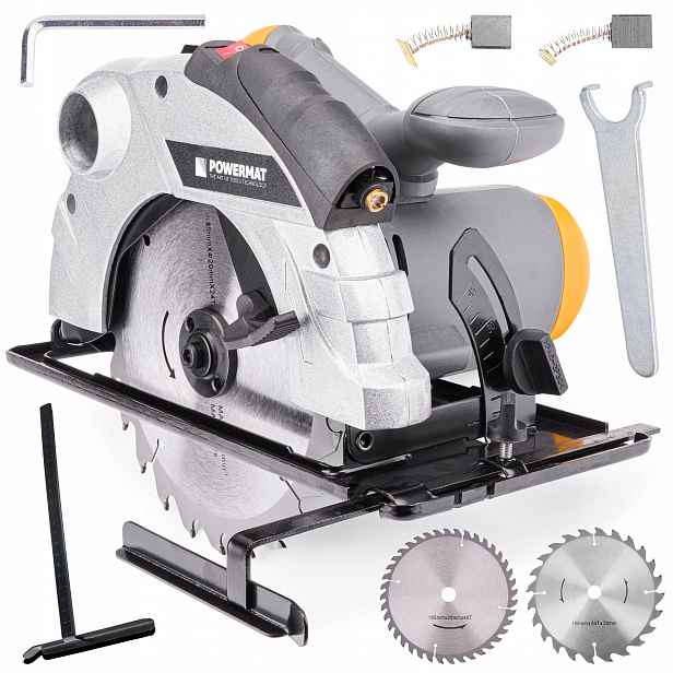 Kotoučová Pila Ruční Pila Na Dřevo S Laserem 2250 W, Řezačka 185 MM