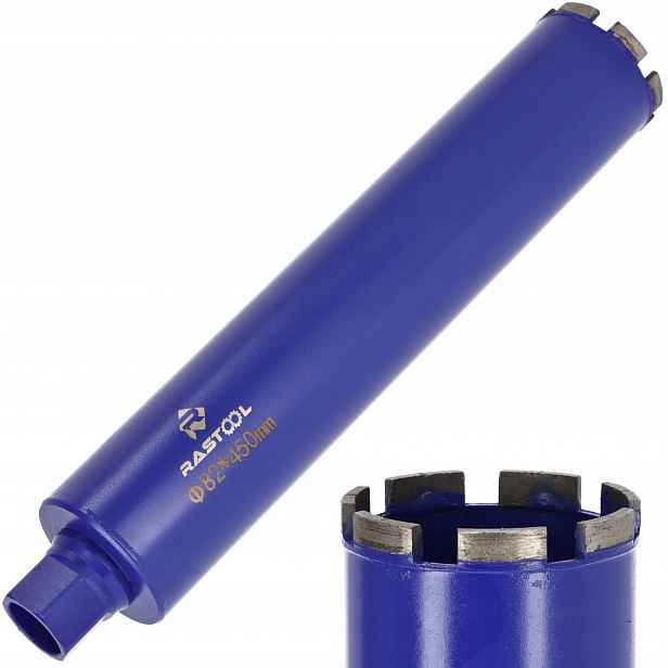 Vrták Do Betonu 82x450MM Vrtačka Korunkový Vrták Kvalita