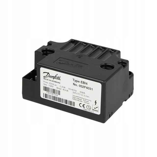 Zapalovací transformátor Danfoss Ebi 4 052F4031