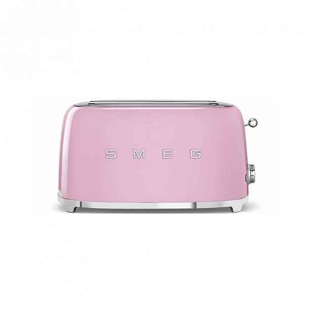 Růžový toustovač SMEG 50's Retro