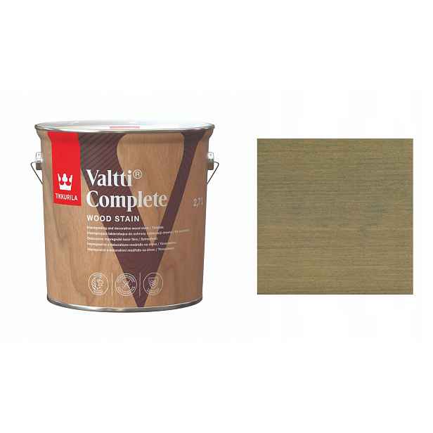 Tikkurila Valtti Complete 2,7L 5082 Laavu – Rozpouštědlový Lak