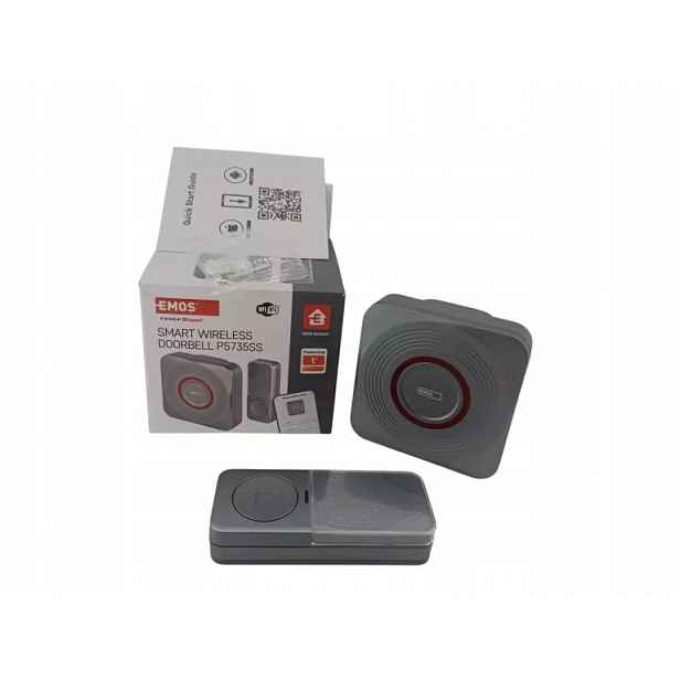 GoSmart Domovní bezdrátový zvonek P5735SS do zásuvky s WiFi