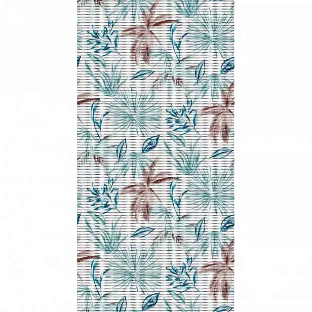 Podložka do koupelny 271-3188 Jungle Flowers 65cmx15m