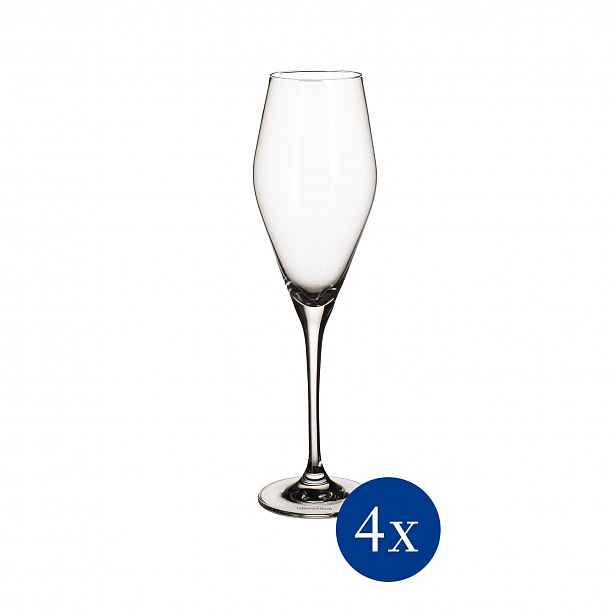 Villeroy & Boch La Divina sklenice na šampaňské, 0,26 l, 4 kusy