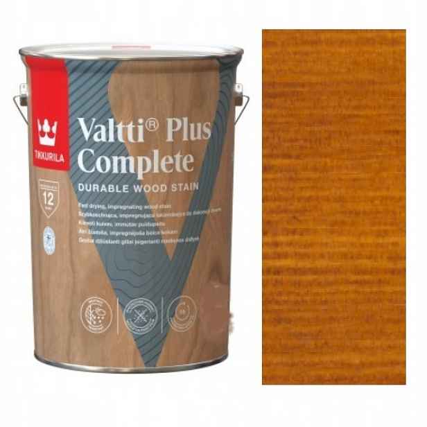 Tikkurila Valtti Plus Complete 5L Odstín Amber Teak (Jantarový Teak)