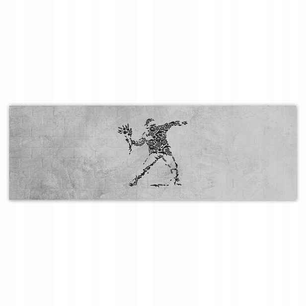 Plakáty 200x66 Banksy Flower Thrower
