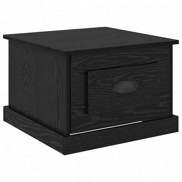 vidaXL Konferenční stolek Černý dub 50 x 50 x 35 cm Kompozitní dřevo