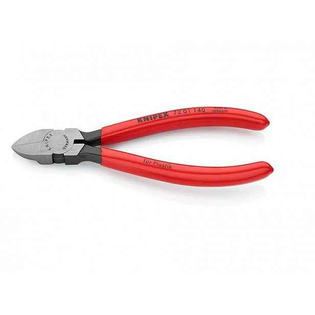 Řezací kleště bocz.do z plastu, bez zkosení 140 mm Knipex