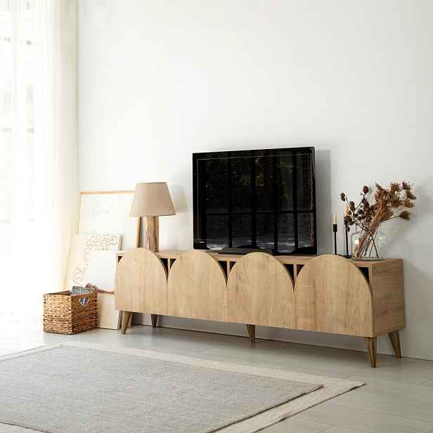 TV stolek Mesta - Sapphire Oak v2