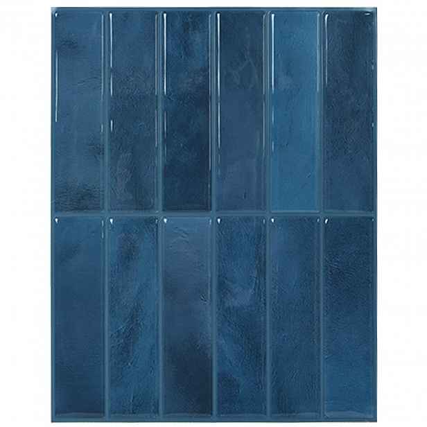 vidaXL Obdélníková dlažba 50 ks Modrá 29 x 23 x 0,08 cm
