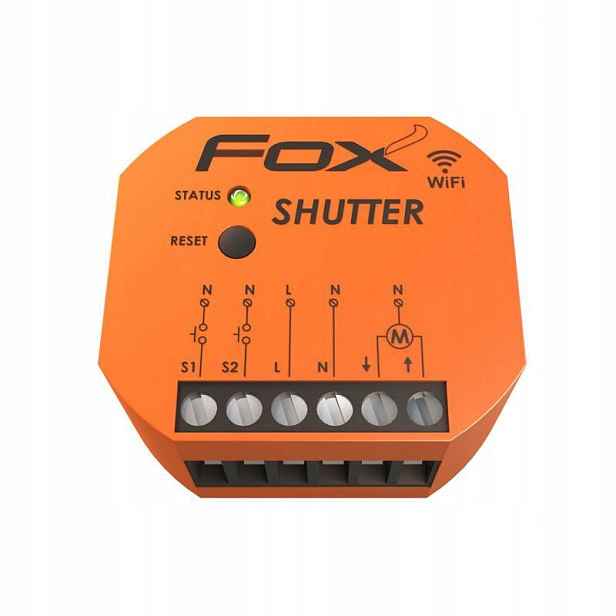 Fox – Wi-Fi ovladač rolet 230V Shutter