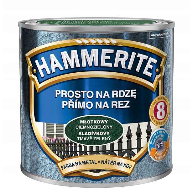 Hammerite Barva na rez 2,5L Zelená Kladívková