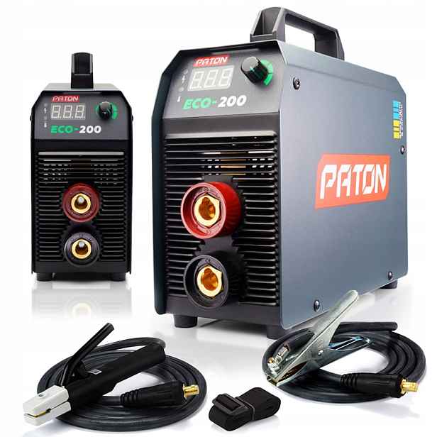 Elektrodová invertorová svářečka 200A 230V Mma Igbt Paton Eco 200