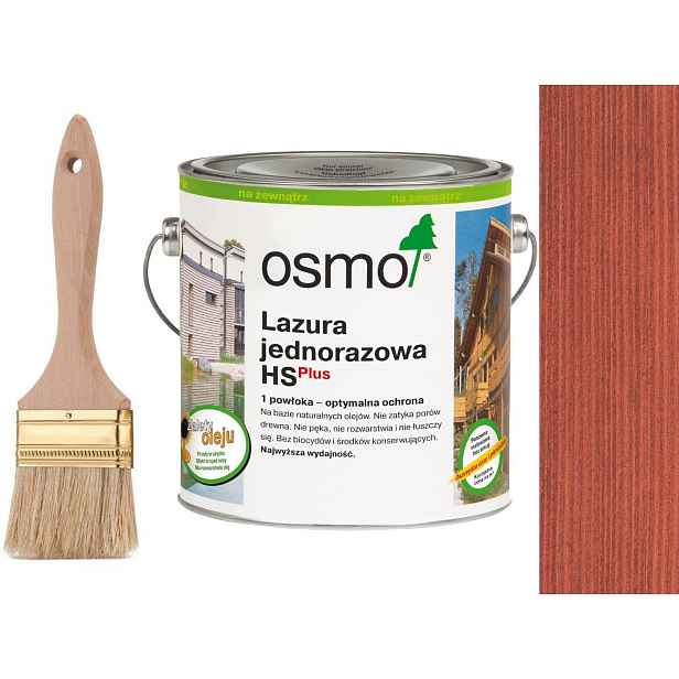 Osmo Jednorázová lazura 9234 Červená 2,5L