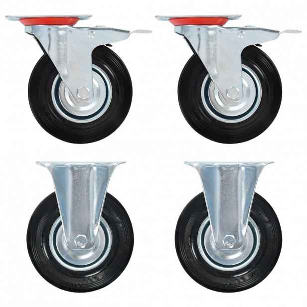 vidaXL Kolečka 4 ks 125 mm