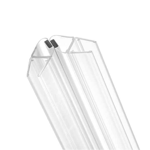 Eco produkty Magnetické universální těsnění na rohové sprchové kouty obdélník nebo čtverec (sada 2 ks); na sklo 6 - 8 mm; délka 2000 mm (23061)
