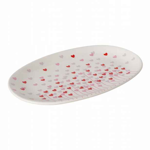 Keramická Miska S Srdíčka Pro Servírování Sherine 29 X 18,5 CM