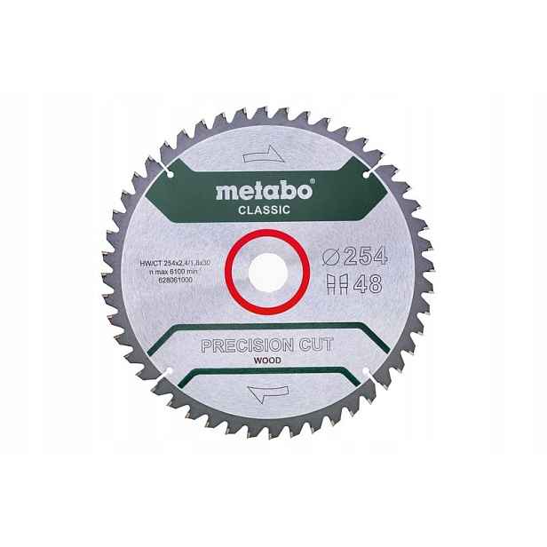 Kotoučová Pila Precision Cut Wood Classic, 254X30, Z48 Vz 5°