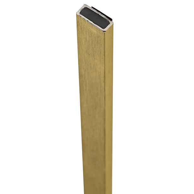 Gelco LUXOR GOLD MATT magnetický profil s 3M, zlato mat