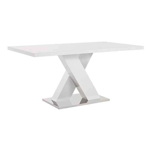 Lesklý jídelní stůl 90x160 cm Camarque – Støraa