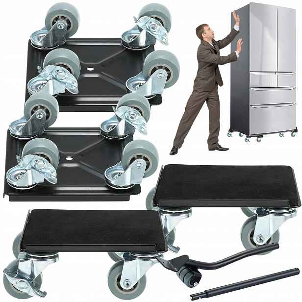 Sada Pro Přepravu Nábytku, Transportní Kolečka Do 800 Kg, Multifunkční