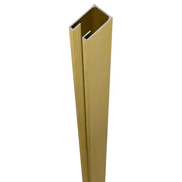 Gelco LUXOR GOLD MATT stěnový profil, zlato mat