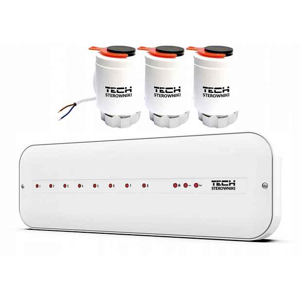 Ovladač Ovládací Lišty 3 Termoelektrické Pohony STT-230/2 T Tech